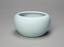 Brush Washer with Incurved Rim, Qing dynasty (1644-1911), Qianlong reign (1736-1795). Creator: Unknown