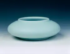 Brushwasher with clair-de-lune glaze, Qianlong period, Qing dynasty, China, 1736-1795. Creator: Unknown