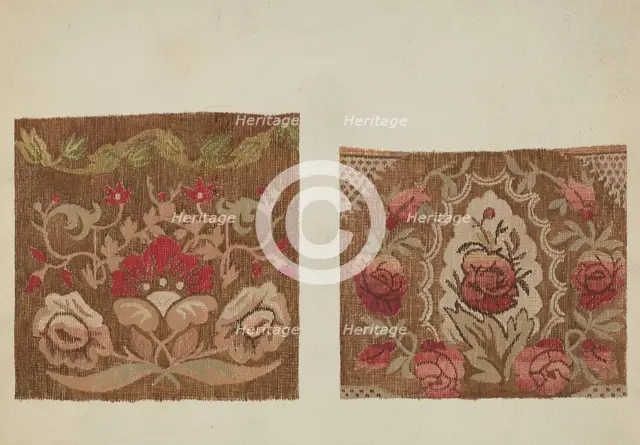 Brussels Carpet Bag, c. 1937. Creator: Jules Lefevere.
