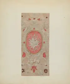 Brussels Carpet, c. 1937. Creator: Charlotte Winter