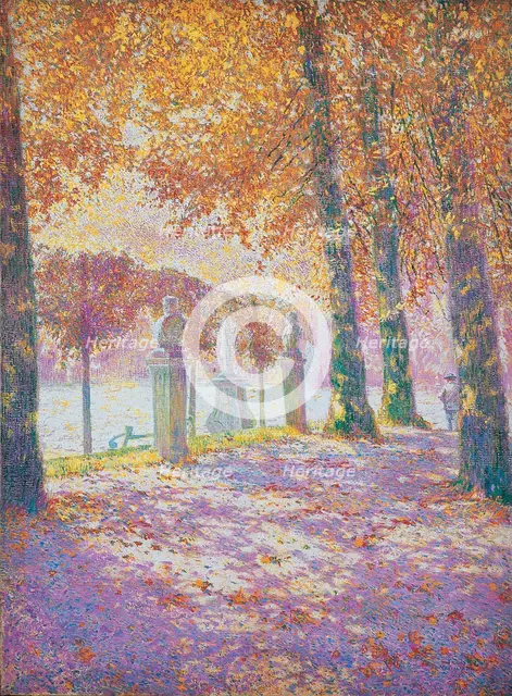 Brussels Park. Artist: Gailliard, Franz (1861-1932)