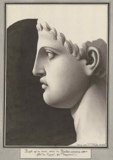 Brutus assassin en fils de César. Creator: Lequeu, Jean-Jacques (1757-1826)