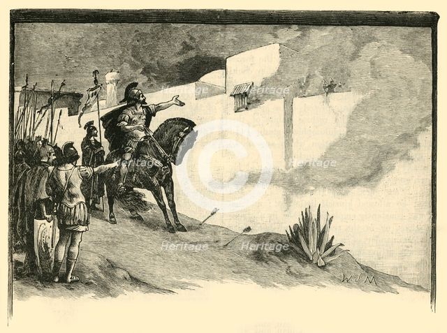'Brutus Before Xanthus', 1890.   Creator: Unknown.