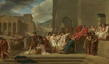 Brutus Condemning His Sons To Death, 1788. Creator: Guillaume Lethiere