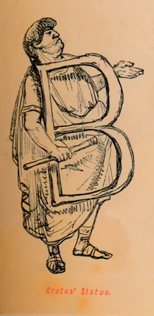 Brutus Status 1852. Artist: John Leech