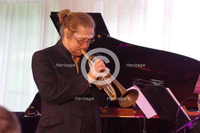 Bryan Corbett, Watermill Jazz Club, Dorking, Surrey, 25 June 2019. Creator: Brian O'Connor.