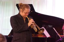 Bryan Corbett, Watermill Jazz Club, Dorking, Surrey, 25 June 2019. Creator: Brian O'Connor