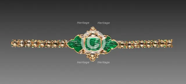 Bracelet, 1700s. Creator: Unknown.
