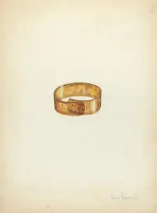Bracelet, 1935/1942. Creator: Anne Nemtzoff