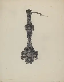 Bracelet, 1935/1942. Creator: Edna C. Rex
