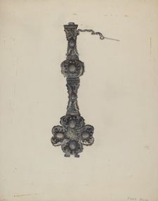 Bracelet, 1935/1942. Creator: Edna C. Rex
