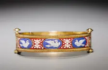 Bracelet, c. 1860-1870. Creator: Fortunato Pio Castellani Firm (Italian), attributed to