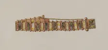 Bracelet, c. 1936. Creator: Gordena Jackson