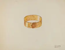 Bracelet, c. 1939. Creator: Frank Fumagalli