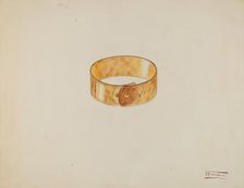 Bracelet, c. 1939. Creator: Frank Fumagalli