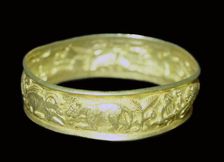Bracelet from the Hoxne hoard, Roman Britain, buried in the 5th century