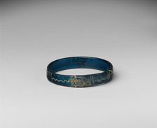 Bracelet with Birds and Geometric Patterns, Byzantine, 1100-1400. Creator: Unknown