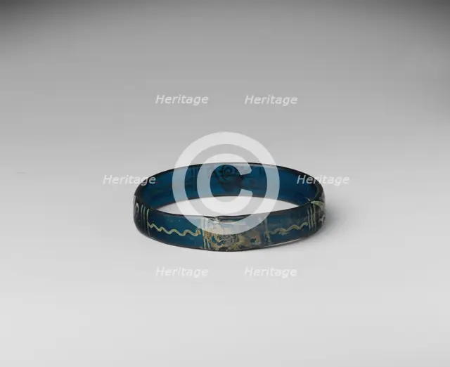 Bracelet with Birds and Geometric Patterns, Byzantine, 1100-1400. Creator: Unknown.