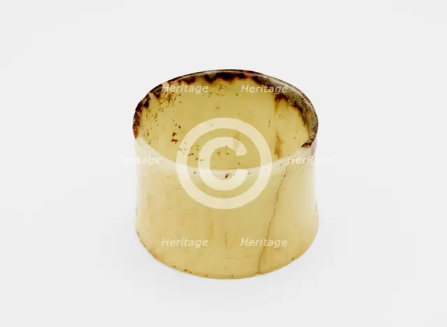 Bracelet with geometric decoration, Late Neolithic period, ca. 3300-2250 BCE. Creator: Unknown.