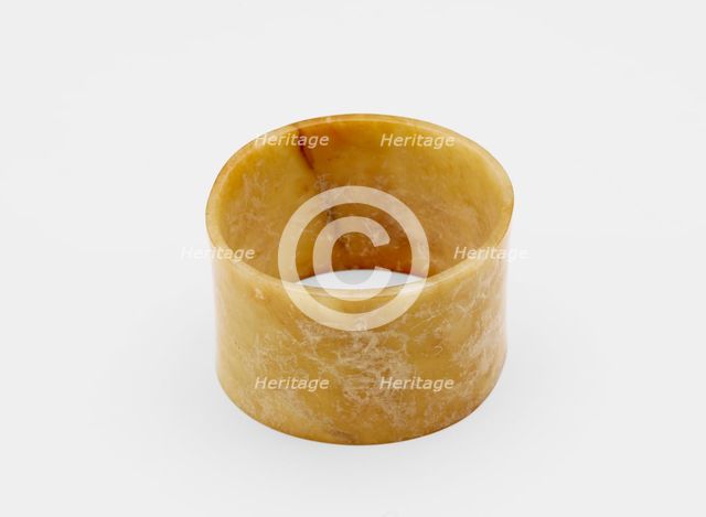 Bracelet with incised glyphs, Late Neolithic period, ca. 3300-2250 BCE. Creator: Unknown.