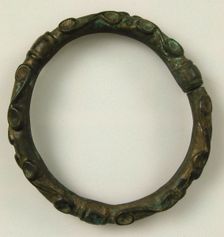 Bracelet with Spiral Designs, Celtic, 2nd century B.C. Creator: Unknown