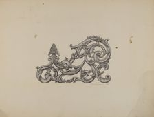 Bracket, 1937. Creator: Austin L. Davison