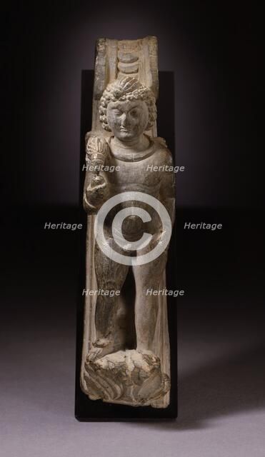 Bracket with a Cherub Holding a Fly Whisk, turn of the 1/2nd century. Creator: Unknown.