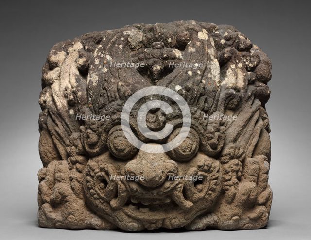 Bracket with Kala Mask, 1100s-1300s. Creator: Unknown.
