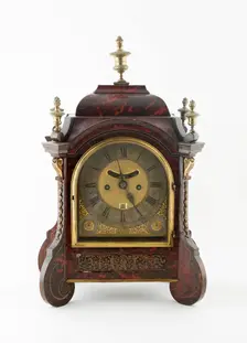 Bracket Clock, London, 1695. Creator: Daniel Quare