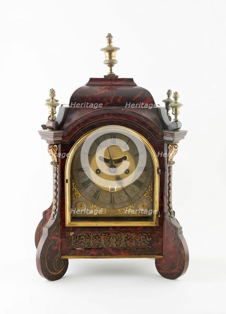 Bracket Clock, London, 1695. Creator: Daniel Quare.