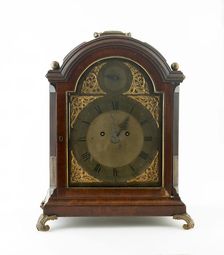 Bracket Clock, London, 1756. Creator: Thomas Monkhouse