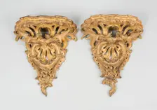 Bracket (one of two), France, c. 1735. Creator: Unknown