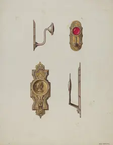 Brackets, c. 1937. Creator: Dana Bartlett