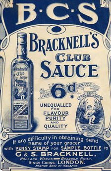 Bracknell's Club Sauce, 1900