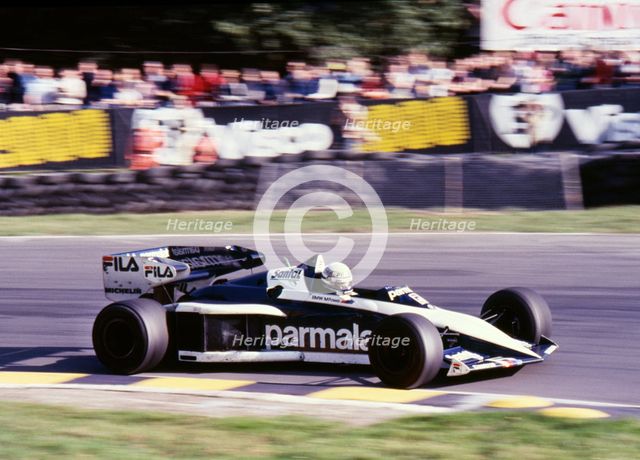 Brabham BT52 GP of Europe Brands Hatch 1983, Ricardo Patrese. Creator: Unknown.