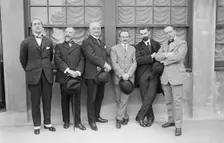 Bragadini, Gugliemetti, Arlotta, Vannutelli, Pardo, Pietra, 1917. Creator: Bain News Service