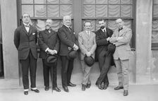 Bragadini, Gugliemetti, Arlotta, Vannutelli, Pardo, Pietra, 1917. Creator: Bain News Service