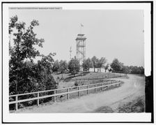 Bragg's Headquarters, Missionary Ridge, Tenn., c1902. Creator: William H. Jackson