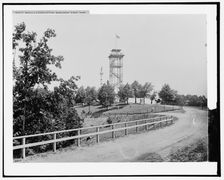Bragg's Headquarters, Missionary Ridge, Tenn., c1902. Creator: William H. Jackson