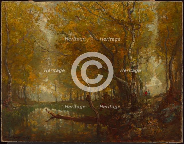 Bradbury's Mill Pond, no. 2, 1903. Creator: Henry Ward Ranger.