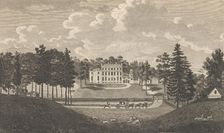 Bradborne, near Sevenoke, in the County of Kent, from Edward Hasted's, The History and ..., 1777-90. Creator: Richard Bernard Godfrey