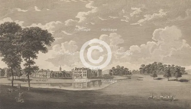 Bradbourn in the County of Kent, from Edward Hasted's, The History and Topographical Su..., 1777-90. Creator: Richard Bernard Godfrey.