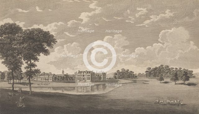 Bradbourn in the County of Kent, from Edward Hasted's, The History and Topographical Su..., 1777-90. Creator: Richard Bernard Godfrey.