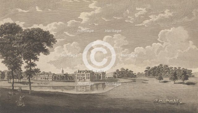 Bradbourn in the County of Kent, from Edward Hasted's, The History and Topographical Su..., 1777-90. Creator: Richard Bernard Godfrey.