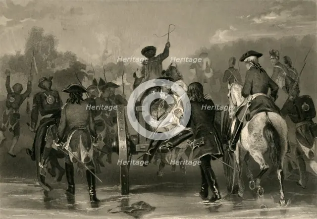 'Braddock's Retreat', (1877). Creator: Unknown.