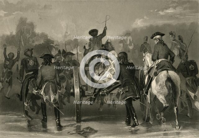 'Braddock's Retreat', (1877). Creator: Unknown.