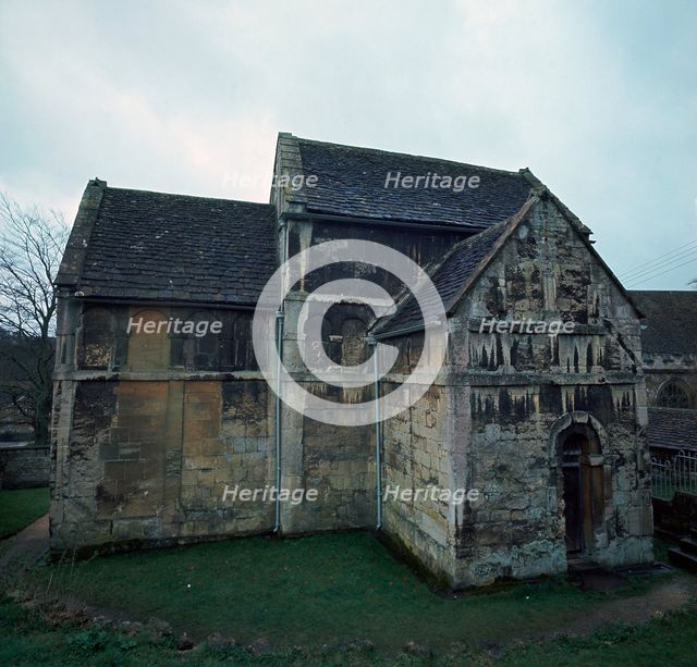 Bradford-on-Avon Anglo-Saxon church of St Laurence, 10th century. Artist: Unknown