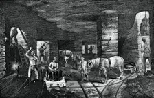 Bradley coal mine, near Bilston, 1886