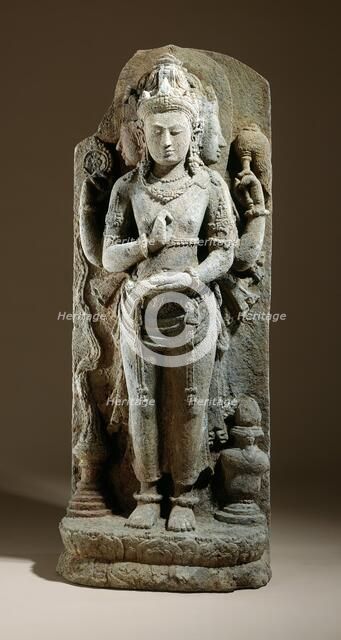 Brahma, the God of Creation, 9th century. Creator: Unknown.