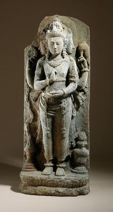 Brahma, the God of Creation, 9th century. Creator: Unknown